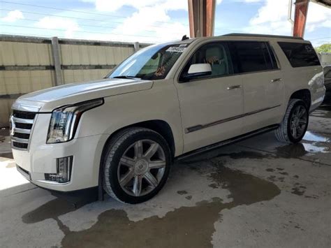 Salvage Cadillac Escalades For Sale In Florida