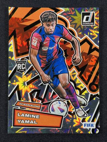 Panini Donruss Fifa Lamine Yamal Kaboom Rookie Rc Case Hit