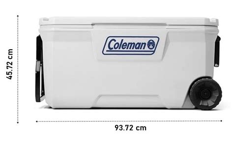 Coleman Xtreme Wheeled 100 QT Tekerlekli Soğutucu Marine Buzluk 94 6 Lt