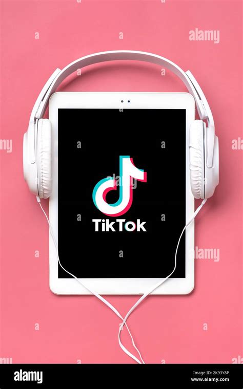 Bangkok Thaïlande Octobre 2022 icône de l application Tablet Tik Tok