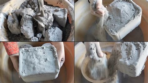 Asmr Super Duper Soft Extra Silky Pure Cement Huge Blocks Crumble Dry