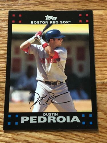 Dustin Pedroia 2007 Topps Rookie Card RC 578 Boston Red Sox QTY EBay