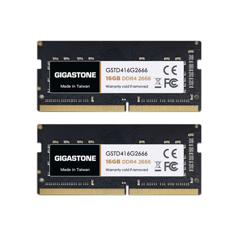 【DDR4 RAM】 Gigastone Laptop RAM 32GB (2x16GB) DDR4 32GB DDR4-2666MHz ...