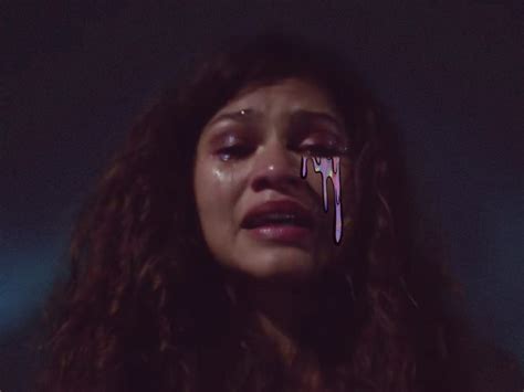 Zendaya In Euphoria Crying In 2024 Zendaya Euphoria Bad Girl Aesthetic