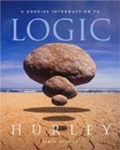 Concise Introduction To Logic By Hurley American Book Warehouse