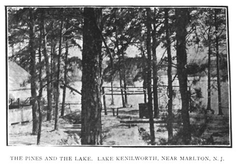 History—now And Then Kenilworth Lake Evesham Township Burlington