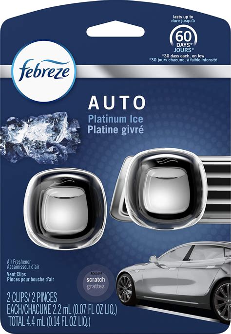 Amazon Febreze Auto Odor Eliminating Air Freshener Vent Clips