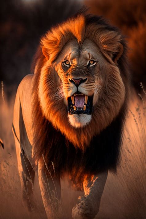 Roaring Lion | Lion images, Lion pictures, Lions photos