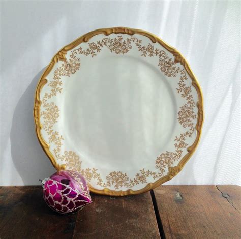 Weimer Katharina Porcelain Salad Plate White Porcelain With Etsy