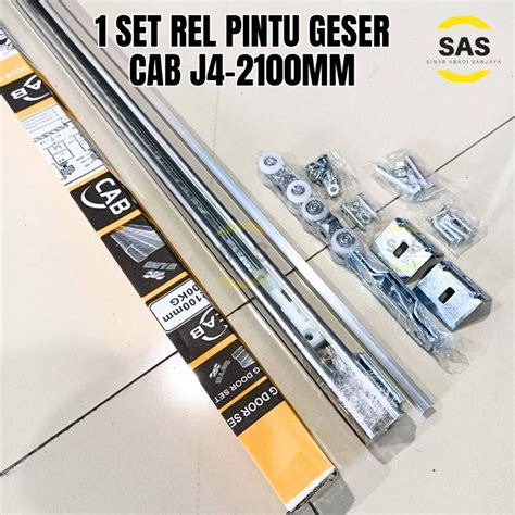 Jual Sas Rel Pintu Geser Sliding Rail Galvanis J Panjang Meter