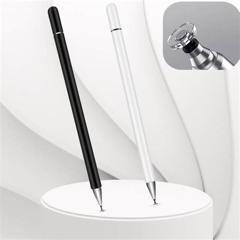 Caneta Capacitiva Stylus Ponta Fina Para Smartphone Tablet Pencil Tela