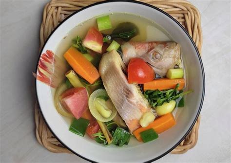 Resep Sup Ikan Nila Merah Oleh Nendah Rismaita Cookpad