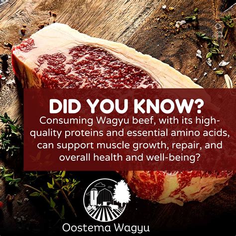 Oostema Wagyu Beef, Lynden - Did you know? Consuming Wagyu beef, with
