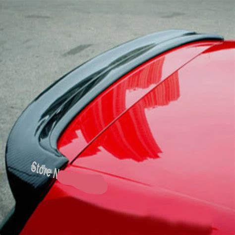 Golf Abt Styling Carbon Fiber Rear Roof Lip Spoiler Wing For