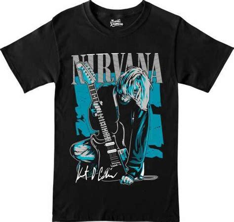 Remera Nirvana Kurt Cobain