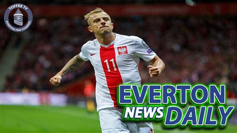 Everton Linked With Polish Winger Everton News Daily Youtube