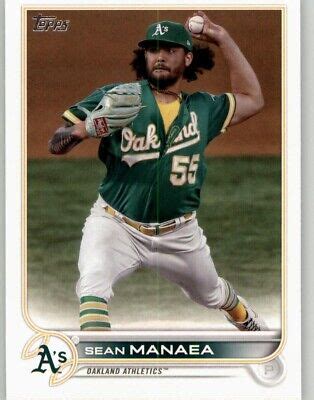 Topps Sean Manaea Oakland Athletics Ebay