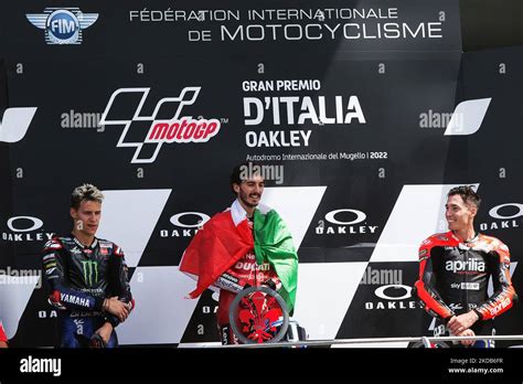 Podium Motogp During The Motogp World Championship Gran Premio D