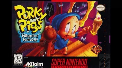 Porky Pig S Haunted Holiday Gate Of The Ghost Town Snes Ost Youtube