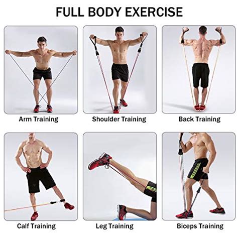 Pack Resistance Bands Set Grentay Exercise Resistance Bands For Men