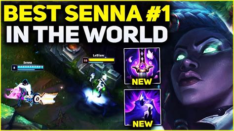 RANK 1 BEST SENNA IN THE WORLD AMAZING GAMEPLAY Season 13 League Of