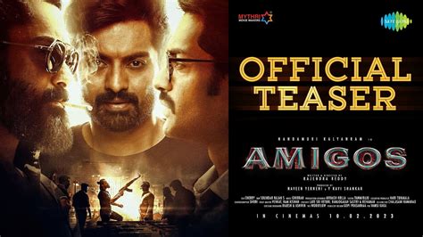 Amigos Official Teaser Nandamuri Kalyan Ram Ashika Ranganath