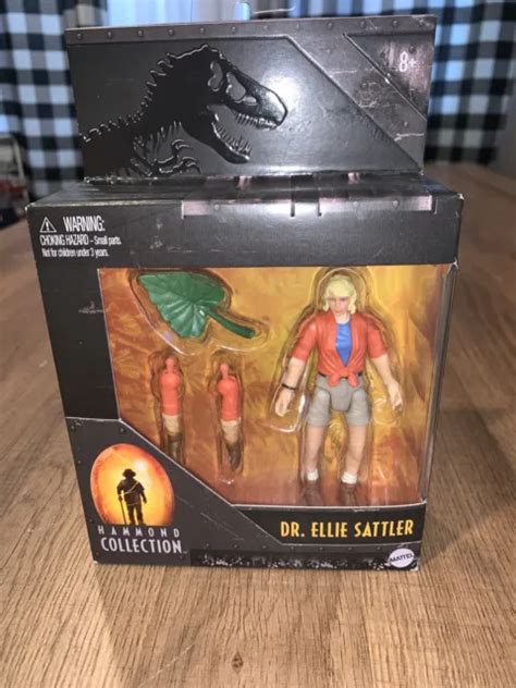 Figurine Mattel Jurassic World Park Hammond Collection Dr Ellie Sattler Neuf Eur 20 48