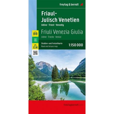 Friaul Julisch Venetien Stra En Und Freizeitkarte