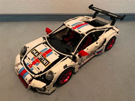 Lepin Porsche 911 Gt3 Rs Martini 20001b 42056 Klemmbausteine In