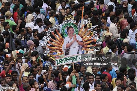 128 Mamata Banerjee Addresses Tmc Martyrs Day Rally At Esplanade Stock