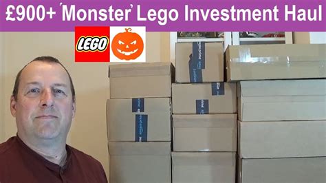 900 Monster Lego Investment Haul Unboxing Loads More Online Lego