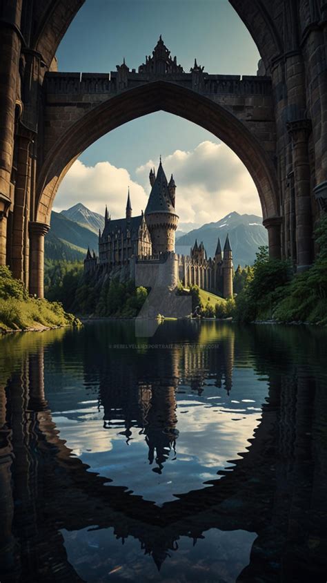 Gorgeous Hogwarts Lake Wallpaper 4k Hd By Rebelyelliexportrait On