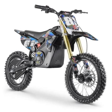 Moto Cross Electrique Enfant 1300W 14 12 Avec Montage Et Mise En