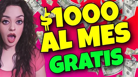 Como Ganar 1000 Dolares Al Mes Desde Casa Por Internet Dinero Facil