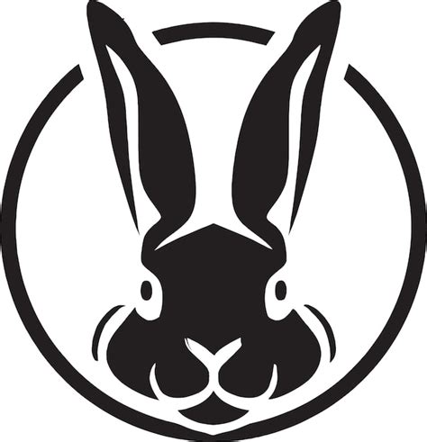 Rabbit Run Logo Energético Para Su Marca Atlética Vector Premium