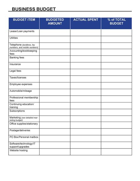 10+ Business Expenses Template ~ Sample Excel Templates