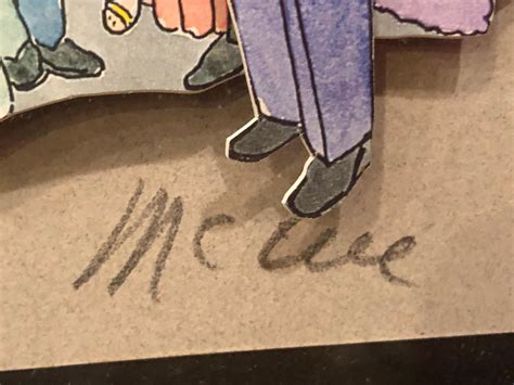 Signed D Art Of Broadway By McCue At StDibs Emma Mccue Nude