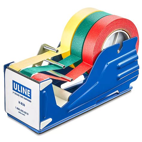 Uline Deluxe Multi-Roll Tape Dispenser - 3" H-836 - Uline