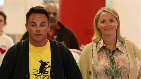 Ant McPartlin and wife Anne-Marie hold hands as they return from lavish ...