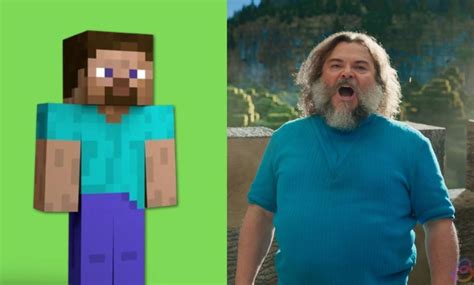 minecraft  trailer    jack black  steve beebom