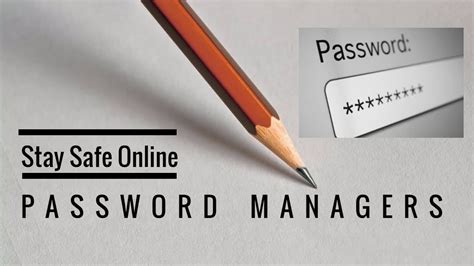 Stay Safe Online Using Password Managers Explained Youtube