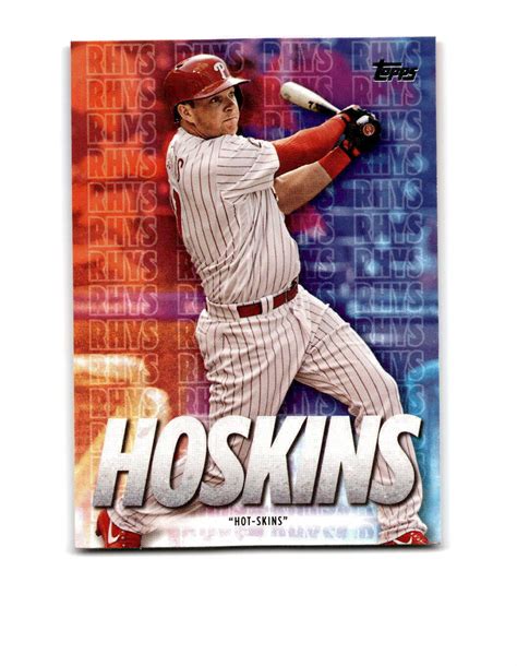 Topps Rh Rhys Hoskins Player Highlights Rhys Hoskins Ebay