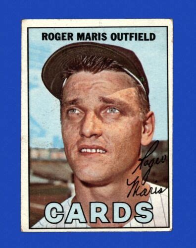 Topps Set Break Roger Maris Vg Vgex Gmcards Ebay