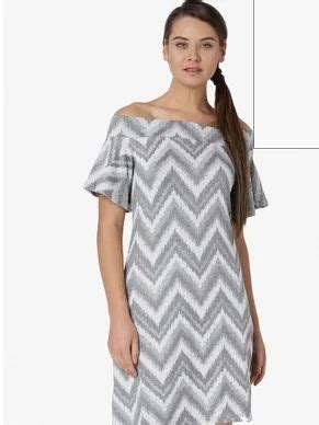 And Chevron Pattern Off Shoulder Sheath Dress At Best Price In Rajkot