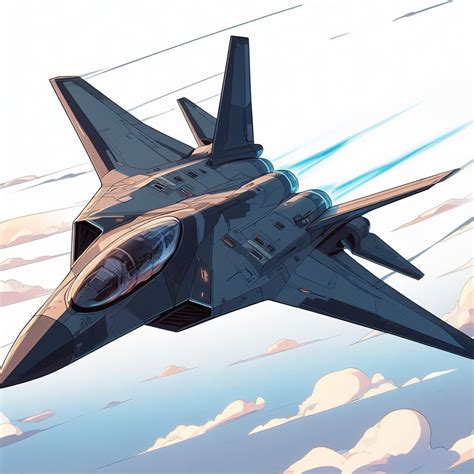 A futuristic stealth fighter jet 7 by Jesse220 on DeviantArt