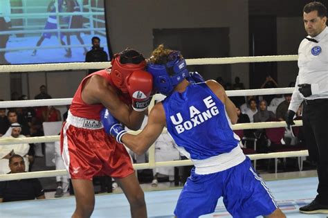 Les Championnats De Boxe Ouverts Des Mirats Arabes Unis Ont Soutenu La