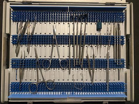 Used STORZ BAUSCH LOMB E7418 Strabismus Eye Muscle Instrument Set O