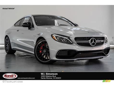 Iridium Silver Metallic Mercedes Benz C S Amg Coupe