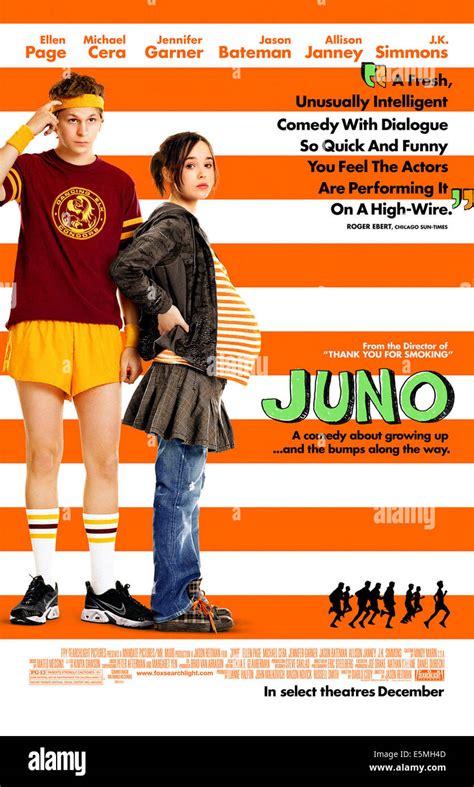 JUNO, Michael Cera, Ellen Page, 2007. TM & ©Fox Searchlight. All rights ...