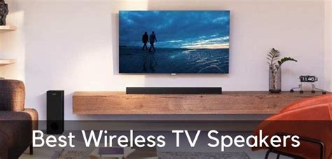 6 Best Wireless Speakers for TV – Bluetooth Sound Systems